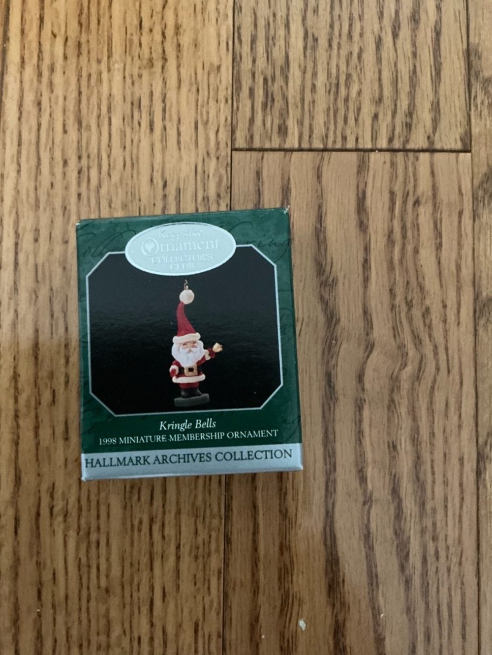 Hallmark Keepsake 1998 Kringle Bells Miniature Ornament